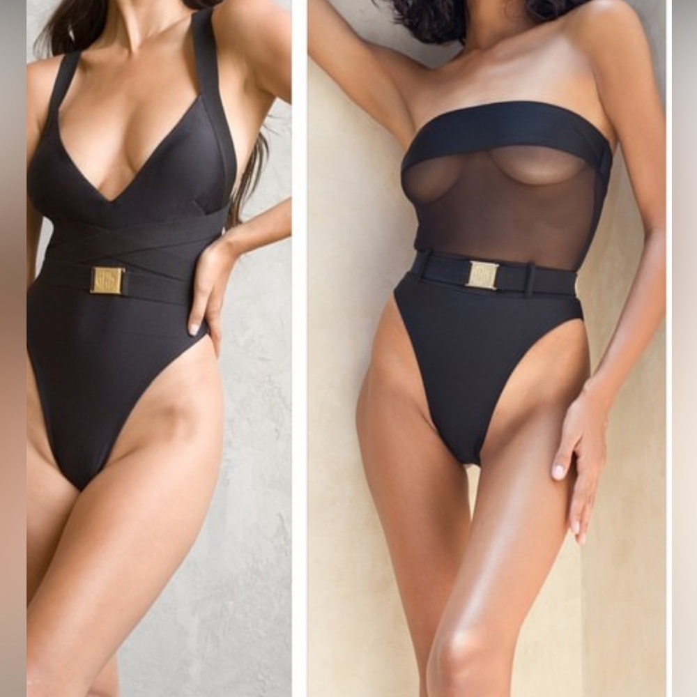 MBM One Piece Swimsuit- Fate Black